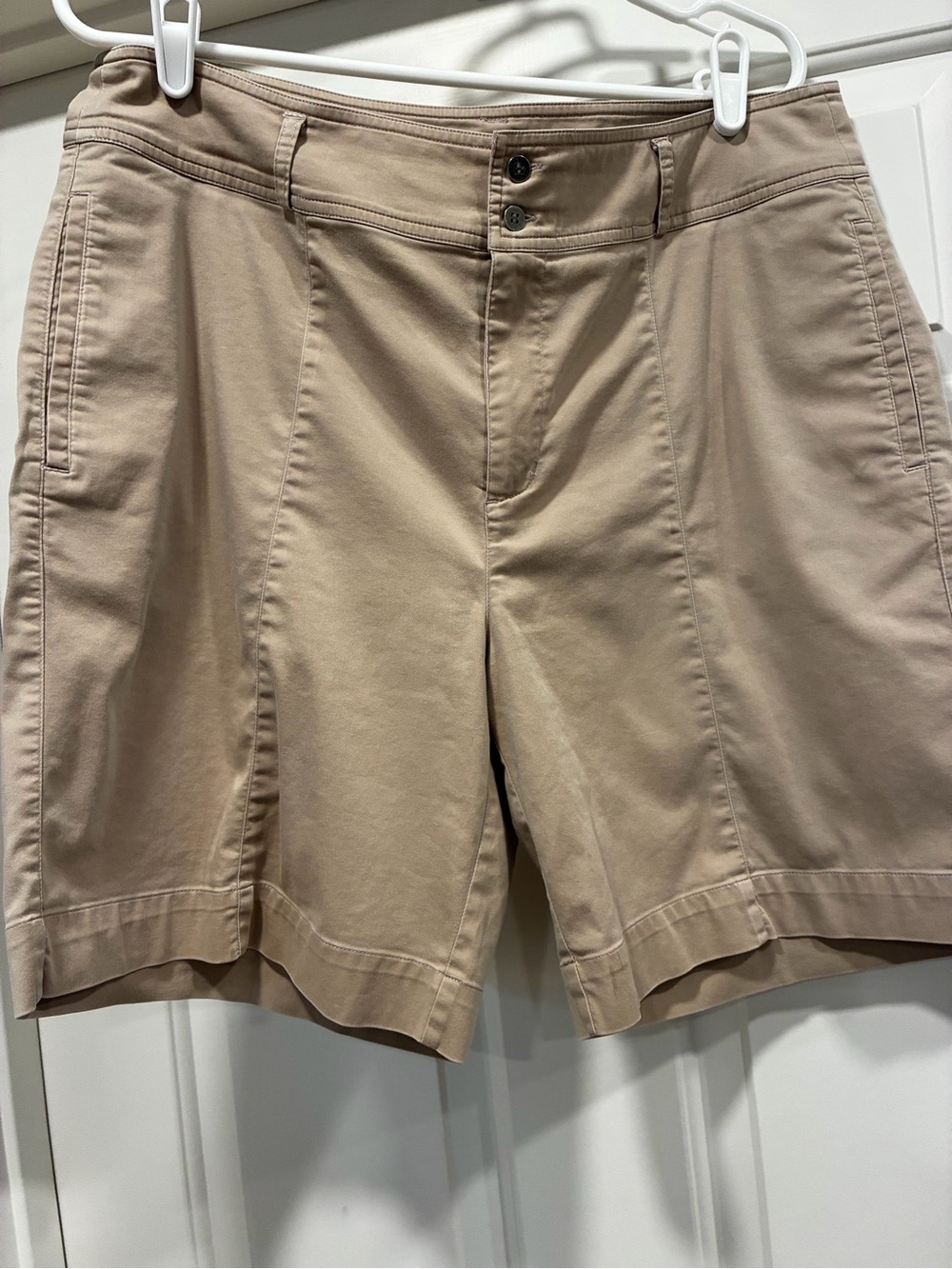 Chico Tan Cotton Blend Shorts